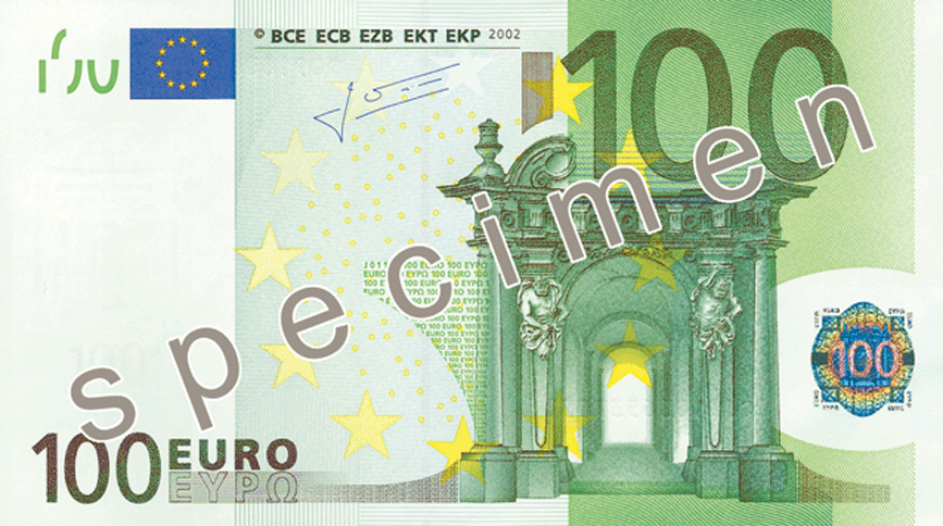 100 eur (100 €)