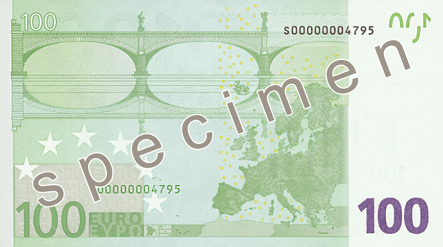 100 eur (100 €)