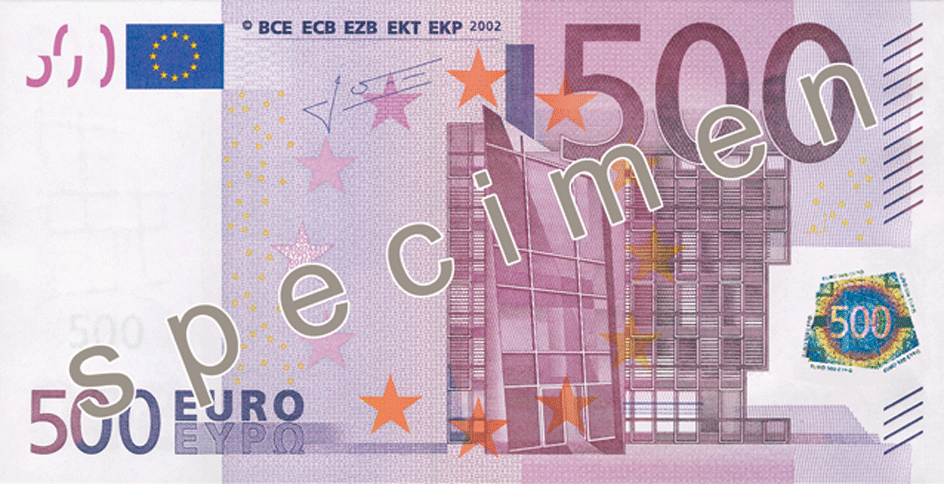 500 eur (500 €)